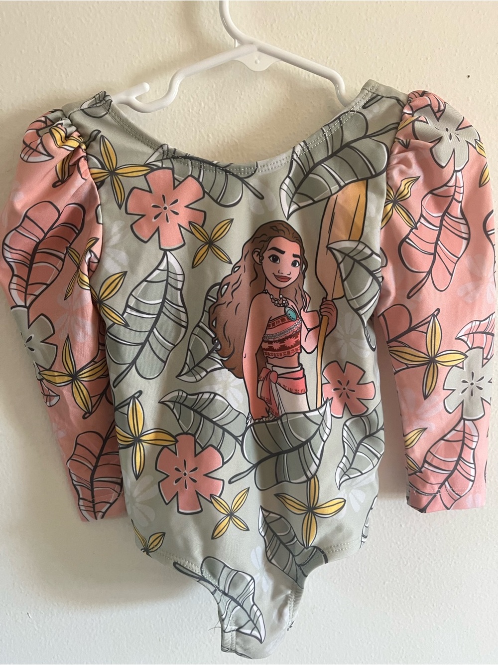 Disney Moana Rashguard Swimsuit 18 months